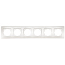 VIKO - Six-gang Frame  LINNERA LIFE pearl 90483006-BG