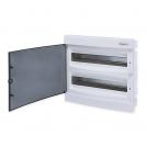 ACA LIGHTING - Табло за скрит монтаж 2x18 мод. с прозрачна врата 282U2X18C