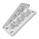 MOREK - MB4/10 IP55 RAL 7035 grey Multigate UL94V-0  MBA2N10W11