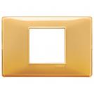 VIMAR - 14652.43 - Plate 2centrM Reflex amber