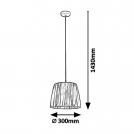 RABALUX - pendant luminaire PIXIE 5457 E27, 1X60W (2)