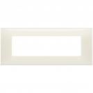 VIMAR - 09677.02 cover plate - 7 centered module ivory color NEVE UP