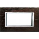 BTICINO - HA4804LWE Rectangular cover plate 4 modules - wenge