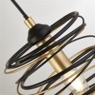SEARCHLIGHT - Ceiling Pendant SPRING 85583-4BGO Е14 4x60W (2)