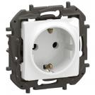 LEGRAND - Socket SCHUKO 16A with child protection white Niloe New NP3122WH