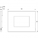 VIMAR - 22653.03 - Plate 3M metal anthracite grey (1)