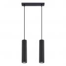 SOLLUX - Пендел черен KARBON 2 SL.1574 2xGU10 10W IP20