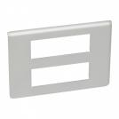 LEGRAND - 0 793 36 Plate Mosaic - 2 x 6 modules - alu