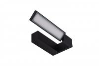 AZZARDO - LED Аплик влагозащетен IP44 черен Dalen AZ2959