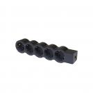 LEGRAND - 694578 Power strip BLACK 5x2P + E without cable Standard Legrand