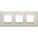 VIMAR - 21644.04 - Plate 6M (2+2+2) 71mm neutral bronze