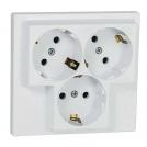 ATRA - Contact triple Classic 5 white 5305 16A 250V