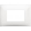 BTICINO - R4803RW cover plate - 3 centered modules - White
