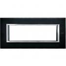 BTICINO - HA4806XS Рамка 6М anthracite brushed метална правоъгълна Axolute