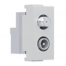 ACA LIGHTING - MODYS SAT TV-R SOCKET END-LINE IVORY 1 M. IP20 10101312244