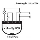 SHELLY - Smart relay 1х On/Off 16A with a gauge neutral required Shelly 1 - 262009 (1)