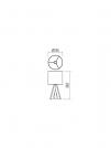 SMARTER - table luminaire ZIGUA 01-2124 E27, 1 x max. 42W (1)