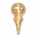 ACA LIGHTING - IDRIS5SWWDIMAM LED FILAMENT E27 IDRIS AMBER DIM 5W 2700K 230V AC 330LM RA80