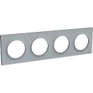 SCHNEIDER ELECTRIC - S520708A1 Odace Styl декоративна рамка четворна сиво