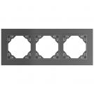 EFAPEL - TRIPLE FRAME GREY/GREY 90930 TSS LOGUS 90 Animato