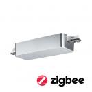 PAULMANN -  50050 URail rail adapter Smart Home Zigbee 3.0 Dimm/Switch • 155x56mm. • chrome matt