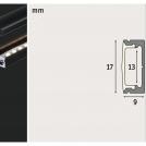 PAULMANN - Профил за LED Лента  2м.  70521  LED Strip Profile Base Black Diffuser 2m✴Черен (7)