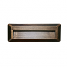 ACA LIGHTING - LED WALL RECTANGLE LUMINAIRE RUST 230V AC IP65 2W 3000K 100LM RA80