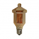 ACA LIGHTING - LAT4WWDIMA E27 LATERN AMBER DIM 4W 2700K 230V AC 390LM LED COG