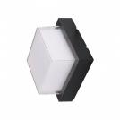 V-TAC - 7W LED Wall Light Black Square 3000K SKU: 218612  VT-831
