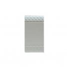 SCAME - Double pole switch 20A EVOLUTION 1 mod. color GRAY - 101.6302.20G