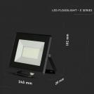 V-TAC - 50W LED Прожектор E-Series Черно Тяло студена светлина 6500K SKU: 5960 (1)