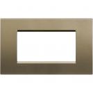 BTICINO - LNA4804SQ Square cover plate 4 modules - square 