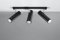 SOLLUX - SPOT lamp  DIREZIONE 3  black SL.0501 (2)