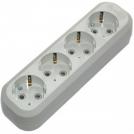 MAKEL - 4 Gang Multiple Earthed Socket without Cable MGP151