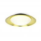 FARO - SIDE LED Black and gold ceiling lamp 20W Ref.62146