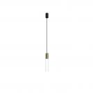 NOWODVORSKI - Hanging lamp 7867 CYLINDER SOLID BRASS L zwis • GU10 1x10W only LED • IP20