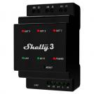 SHELLY - Smart Impulse Relay 3x On/Off 16A (48A) DIN Rail Mount Shelly PRO 3 - 268094