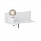 PAULMANN - Аплик с рафт  78915  DEVARA⚡E27⚡230V⚡max. 40W dimmable✴Бял (2)