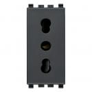 VIMAR - 20203 - 2P+E 16A P17/11 outlet grey
