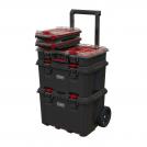 KETER - SMALL STACK'N'ROLL ORGANIZER, 242X388X780 BLACK/RED - 17211433 (5)