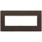 VIMAR - 21657.22 - Plate 7M leather tobacco
