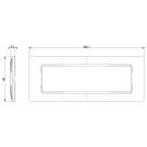 VIMAR - 14657.71 - Plana Рамка 7М италиански стандарт Metallized silver (1)