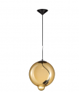 NOVA LUCE - Пендел GOCCIA 42142001 E27 1x25W IP20 Bulb Excluded D:25 H1:30 H2:180 cm