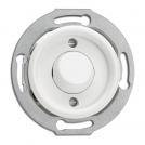 THPG - Rocker button 10A Ø 7,0 cm Duroplast white 176408