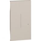 BTICINO - KM33M2 Lightable cover for connected Connected Dimmer/Switch item K4411CM2 - 2 modules - sand