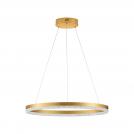 NOVA LUCE - Dimmable pendant lamp  Ø60, Н:150 cm.   9530228  ADRIA ⚡ LED 32W ⚡ 1920 Lm ⚡ 3000К ⚡ 220-240V ⚡ CRI>80 ⚡ IP20 ✴ Brass Gold