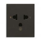 VIMAR - 2P+E 16A Thai SICURY outlet black 30248.THG