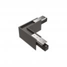 IDEAL LUX - Аксесоари за релсово осветление 258140 EGO KIT SURFACE HIGH L ELECTR CONN HORIZ ON-OFF BK