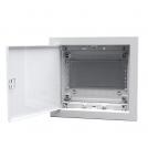 ACA LIGHTING - FLUSH MOUNTING ENCLOSURE FOR IT EQUIPMENT - 1 ROW, WHITE DOOR IP30 IN63A 317x346x87,5mm 282U12FSWIT