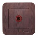 MAKEL - Tv Antenna Transient Socket Outlet Lilium Natural  56007 